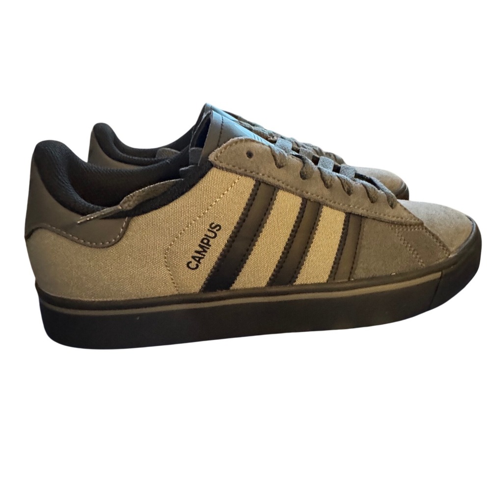 Adidas Campus Vulc Grey Five / Core Black Men 9 New WM 10 - Picture 8 of 10